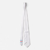 City Flag of Chicago (Illinois) Krawatte (Rückseite)