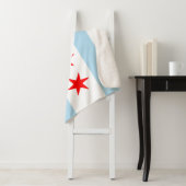 City Flag of Chicago (Illinois) Sherpadecke (Beispiel)