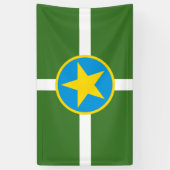 City Flag von Jackson (Mississippi) Banner (Vertikal)