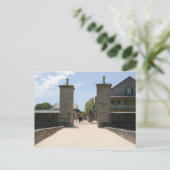 City Gate Saint Augustine Florida Postkarte (Stehend Vorderseite)