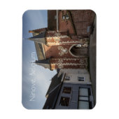City gatehouse, Ninove, Belgien Magnet (Vertikal)
