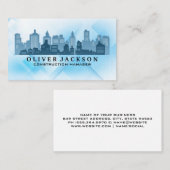 City Gebäude | Downtown Properties Visitenkarte (Vorne/Hinten)