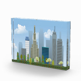 City Gebäude Fotoblock