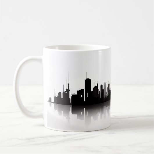 City Gebäude Kaffeetasse (Links)
