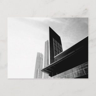 City Gebäude Postkarte