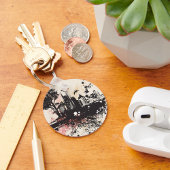 City Gebäude Urban Zeichne Schlüsselanhänger