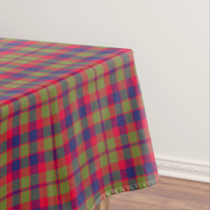 City Glasgow Tartain Kariert Green Blue Tischdecke