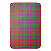 City Glasgow Tartain Kariert Green Red Lila Badematte (Vorderseite Vertikal)