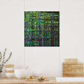 City Grid Poster (Küche)