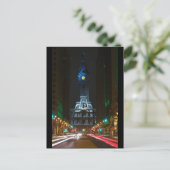 City Hall Broad Street Postkarte (Stehend Vorderseite)