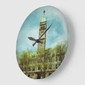 CITY HALL LOWELL MASSACHUSETTS KLOCK GROßE WANDUHR (Winkel)