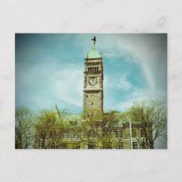 CITY HALL LOWELL MASSACHUSETTS POSTCARD POSTKARTE