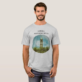 CITY HALL LOWELL MASSACHUSETTS T - SHIRT
