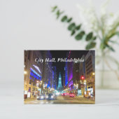 City Hall Postcard Postkarte (Stehend Vorderseite)