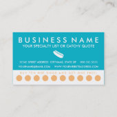 City Hot Dog Stand (Farbe anpassbar) Treuekarte (Rückseite)