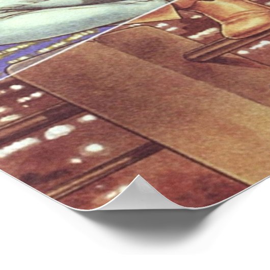 City Hunter Ryo Saeba Kaori Poster (Ecke)