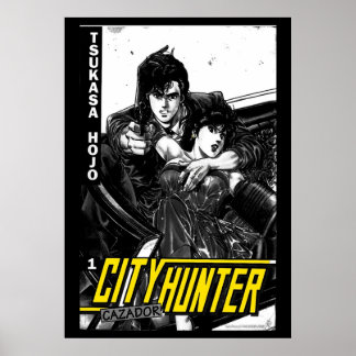 City Hunter Vintag 80er Poster