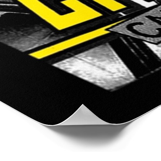 City Hunter Vintag 80er Poster (Ecke)