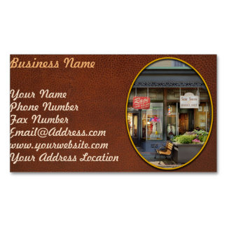 City - Kingston, NY - For her and For him Magnetische Visitenkarte