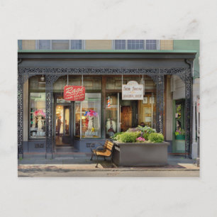 City - Kingston, NY - For her and For him Postkarte