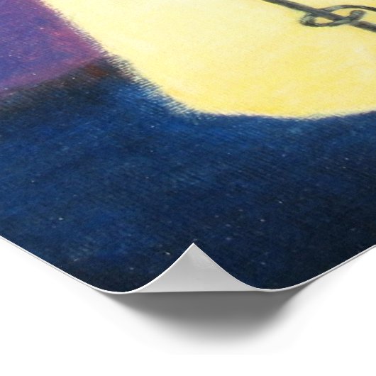 City Kitty Print Poster (Ecke)