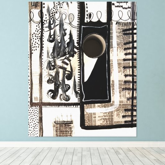 City Language Leinwanddruck (Insitu (Holzboden))