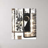 City Language Leinwanddruck (Vorderseite)