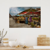 City - Lexington market, Baltimore, Maryland 1890 Poster (Küche)