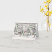 City Life Card Karte (Gelbe Blume)