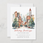 City Life City Weihnachtsadresse Ankündigung (Vorderseite)