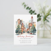 City Life City Weihnachtsadresse Ankündigung (Stehend Vorderseite)