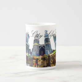 City Life Collection #2, Tasse der Knochen-China