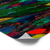 City Life (Option Leinwand) Poster (Ecke)