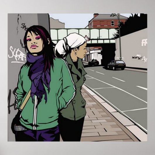 City Life Poster (Vorne)