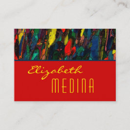 City Life ~ UNISEX Business Cards 3,5" x 2,5" Visitenkarte