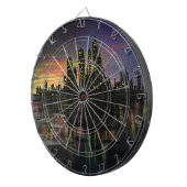 City Lights Dartscheibe (Vorderseite rechts)