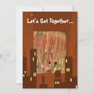 City Lights Dinner Party - Einladung