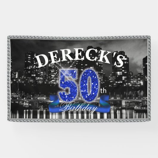 City Lights Fabulous 5x5 Banner (Horizontal)