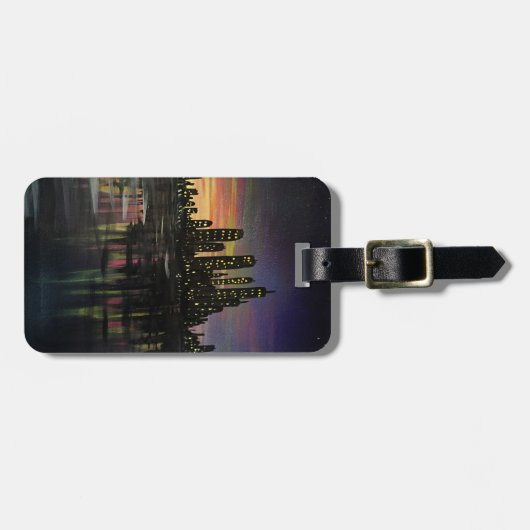 City Lights Gepäckanhänger (Vorderseite horizontal)