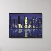 City Lights Leinwanddruck (Vorderseite)
