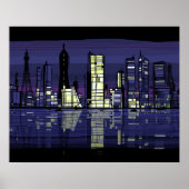 City Lights Poster (Vorne)
