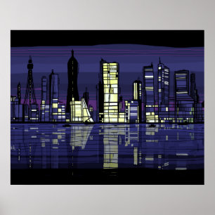 City Lights Poster