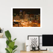 City Lights Poster (Heimbüro)