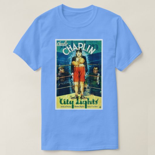 City Lights-Poster T-Shirt (Design vorne)