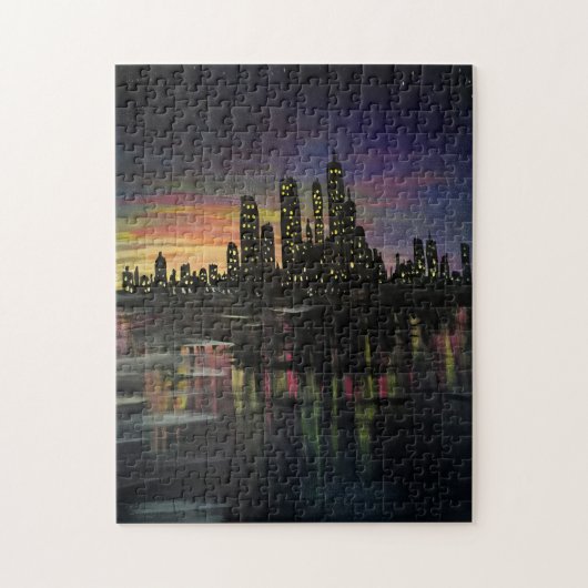City Lights Puzzle (Vertikal)
