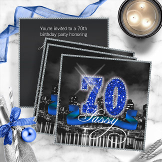 City Lights Sassy 70 ID191 Einladung