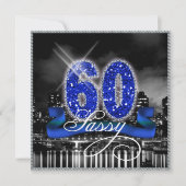 City Lights Sassy Sixty ID191 Einladung (Vorderseite)