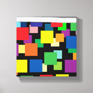 City Lights Stretted Canvas Print Leinwanddruck