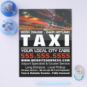 City Lights, Taxi Cab Firm with Price List Flyer (Einzeln)