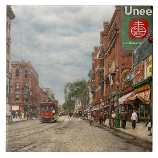 City - Lowell MA - Ein Damm gutes Unternehmen 1908 Fliese